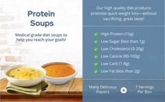 NutriWise Chicken Bouillon Soup, High Protein, Keto Diet Friendly, Low Carb 7ct