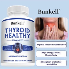 Thyroid Health Capsules Supports Thyroid Health Overall Health 120 Pills US
