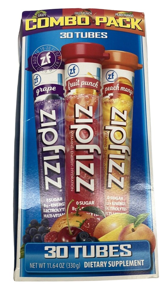 Zipfizz Multi-Vitamin Energy Hydration Drink Mix combo