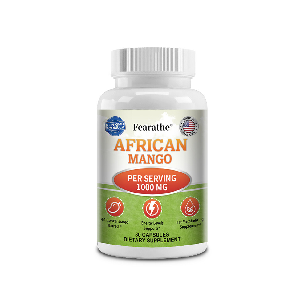 African Mango Extract Weight Loss Supplement, Appetite Control, Boost Metabolism