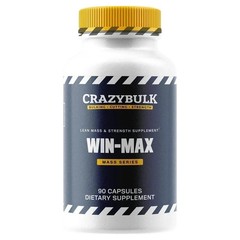 CRAZYBULK WIN-MAX | Natural Anabolic Body Building Supplement- Pack of 3