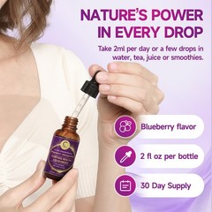 Cortisol Supplements Stress & Mood Support Drops with Magnesium Ashwagandha