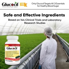 Premium Blood Sugar Support Softgels – Clinical Study, 3M Sold, Healthy Glucose