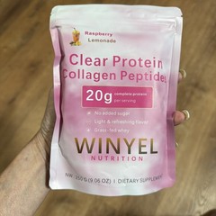 Raspberry Lemonade Clear Protein Collagen Peptides