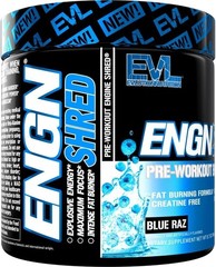 ENGN Shred Blue Raz Pre Workout Powder – Thermogenic Fat Burn Support – 9.1oz