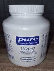 EXP/10/2026 Pure Encapsulations EPA/DHA Essentials 180 Softgels