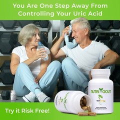 4 Bottles NutriGout Uric Acid Lowering and Gout Supplement from GoutandYou.com