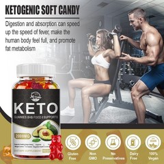 Ketogenic gummies help regulate metabolism control blood sugar and appetite 60pc