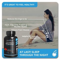 Bladder Control Supplements for Men & Women – Supports Urinary Health, 60 Ct