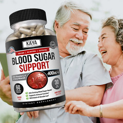 (2 Pack) BLOOD SUGAR SUPPORT Alpha Lipoic Acid & Cinnamon 20 Herbs 60 Capsules