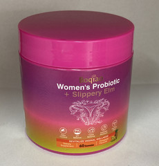 Boqiao Women’s Probiotic + Slippery Elm Pineapple Gummies 60 for Digestive