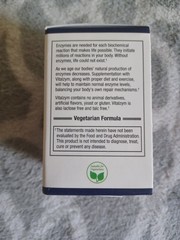 Vitalzym Proteolytic Systemic Enzymes Liquid Gel 6 Caps with Serrapeptase 05/27