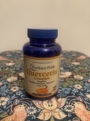 Puritan’s Pride Quercetin Complex – 100 Veggie Capsules EXP 10/28 FREE SHIPPING