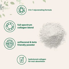 3PK Ingredients Micro I Peptides Collagen Ground 16oz Type Multi III II V X
