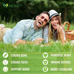 MENXI Liposomal D3+K2 Softgels – Cardiovascular & Calcium Support 60/120pcs