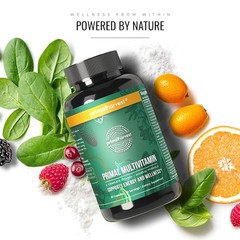 Primal Harvest Primal Multivitamin – for Eye Heart, Bone, Skin and Brain, Health