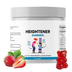 Heightener New Gummies – 60caps plant-based Height Growth For Kids,Teens US
