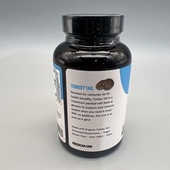 Freshcap Turkey Tail Mushroom Supplements for Immune & Digestive Health (120 Cap