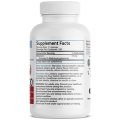 Bronson Melatonin 10Mg Fast Dissolve Cherry Flavored Tablets Vegetaria