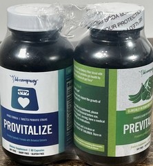 Provitalize & Previtalize for Gut Health BB Company New Sealed Expires 05/2027