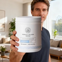 Happy Mammoth Prebiotic Collagen Protein Vanilla Bean US