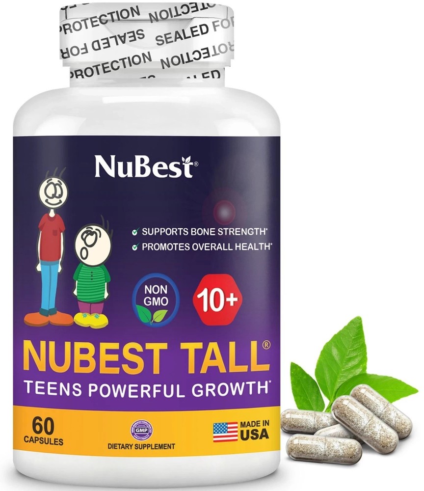 Nufinest – Supplement Tall Advanced Growth Bone Growth 10+ For Teens 10+ & Kids