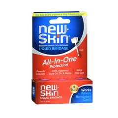 Benzethonium Chloride 0.2% First Aid Antiseptic Liquid Bandage 1 Oz By New-Skin