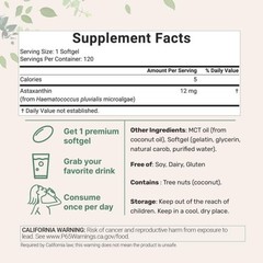 Micro Ingredients Astaxanthin 12mg Softgels – Tanning Support, Easy to Swallow