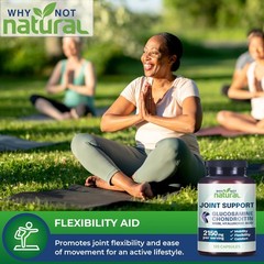 HOT-Why Not Natural Glucosamine Chondroitin MSM Joint Support Knee Health