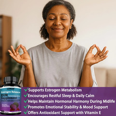 Dim Supplement Estrogen Balance – Estrogen Supplement for Women – 60 Capsules