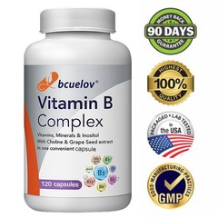 Vitamin B Complex Vitamin B Supplement – B-Complex Vitamins with B12, B6, B1
