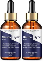 (2 Pack) NeuroDyne Drops, NeuroDyne Supplement Memory & Focus Mind Energy