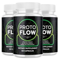 ProtoFlow Prostate Urinary Support Men Supplement Capsules 3 Pack 180Ct