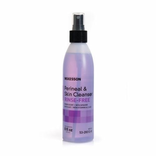 Rinse-Free Perineal Wash McKesson Liquid 8 oz. Pump Bot