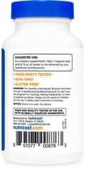 Nutricost CDP Choline (Citicoline) 120 Capsules – 300mg