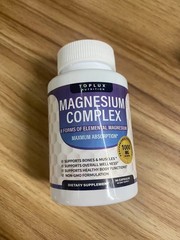 3Pack Toplux Nutrition Magnesium Complex 1000mg Supports 8 Elemental Magnesium