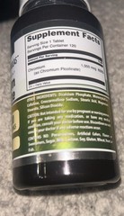 Amazing Formulas Chromium Picolinate 1000mcg Tablets Supplement 120 Ct BB 08/27