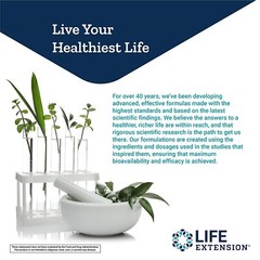 Life Extension One-Per-Day Multivitamin Essential Vitamins, Minerals 60 Tablet