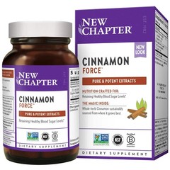 New Chapter – Cinnamon Force – 60 Vcaps EXP 02/29