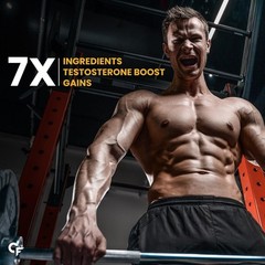 Carbamide Forte Testosterone Supplement Capsule for Men with Tribulus 1000mg, As