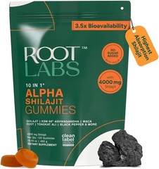 10-in-1 Complex Shilajit Gummies, Multi Botanical Blend for Overall Health Care