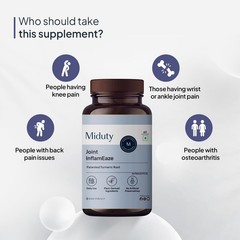 Mi.duty Joint InflamEaze 60 Caps Pack of 5 Herbal Support