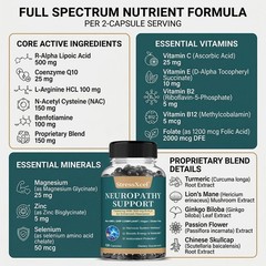 Brain Support Complex with Antioxidant Vitamin for Brain Comfort 30/60/120 Caps