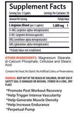 muscle boosting pills – NITRIC OXIDE 3600MG – blood pressure support 3B