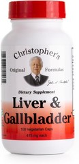Christopher’s Original Formulas Liver & Gallbladder 100 Count (Pack of 1)