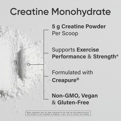 Creatine Monohydrate, German Creapure®, NSF Sport, 5g x 90 Servings (Unflavored)