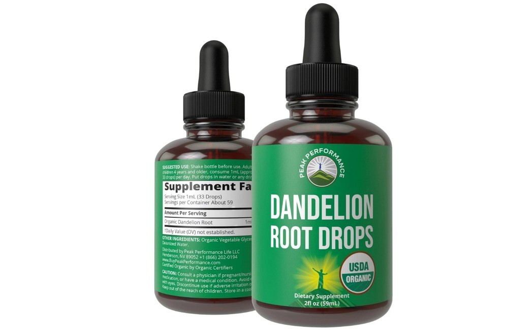 USDA Organic Liver Cleanse, Detox & Repair Drops