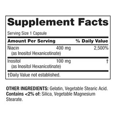 Spring Valley Niacin Metabolism Support Dietary Supplement Capsules, 500 mg, 240