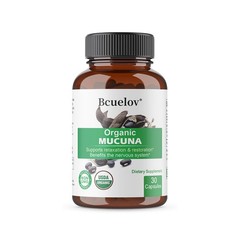 Organic Mucuna 250mg Support Relaxation Emotional Balance 30/60/120 Capsules