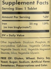 Solgar Chelated Iron 100 Tablets**